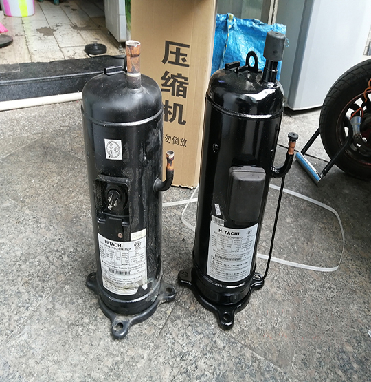 五营中央空调压缩机的更换维修